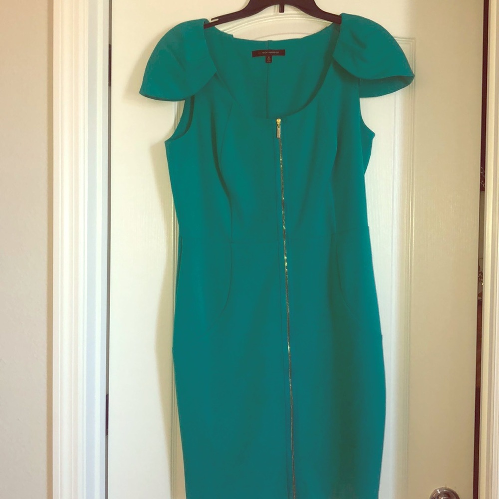 Nick Verreos Midi zip dress